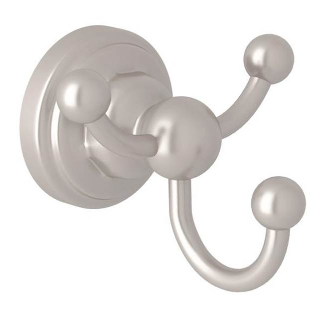 Rohl - EdwardianE Triple Robe Hook - Satin Nickel