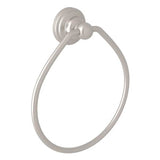 Rohl - EdwardianE Towel Ring - Satin Nickel