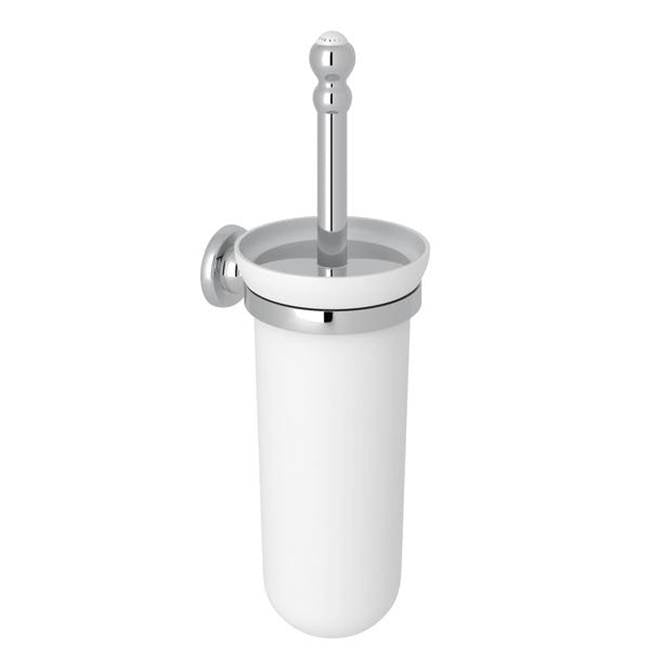 Rohl - Wall Mount Toilet Brush Holder - Polished Chrome