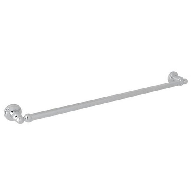 Rohl - EdwardianE 26'' Towel Bar - Polished Chrome