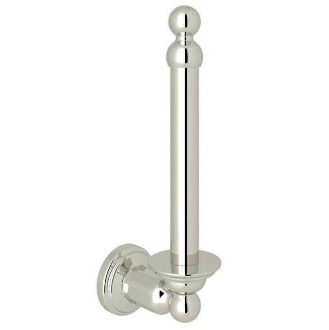 Rohl - Wall Mount Spare Toilet Paper Holder - Polished Nickel