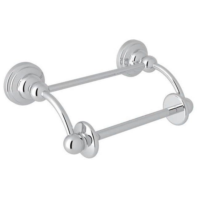 Rohl - EdwardianE Toilet Paper Holder With Lift Arm - Polished Chrome