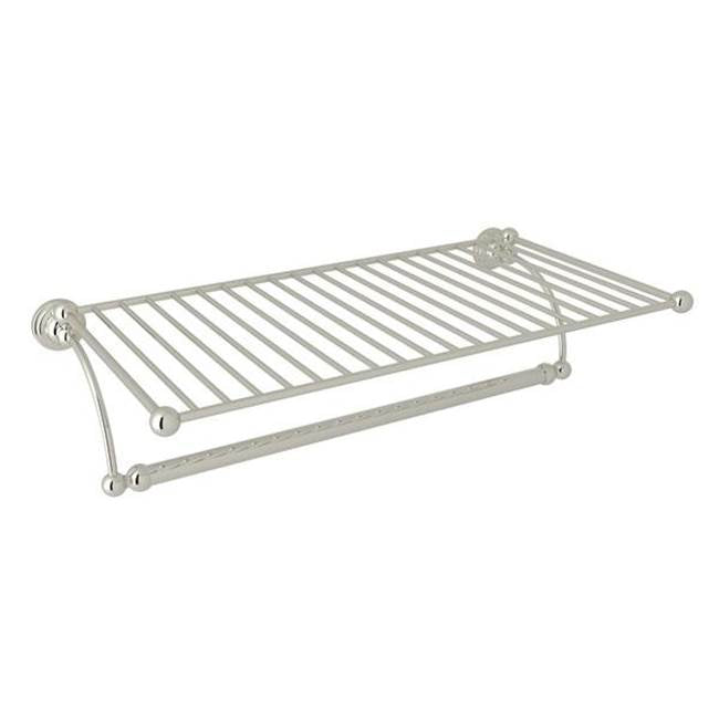 Rohl - EdwardianE Wall Mount Towel Shelf - Polished Nickel