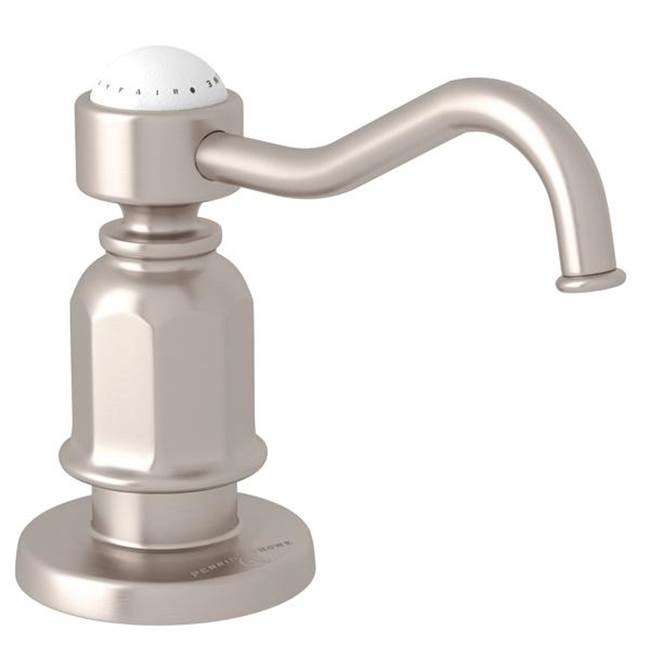 Rohl - EdwardianE Soap Dispenser - Satin Nickel