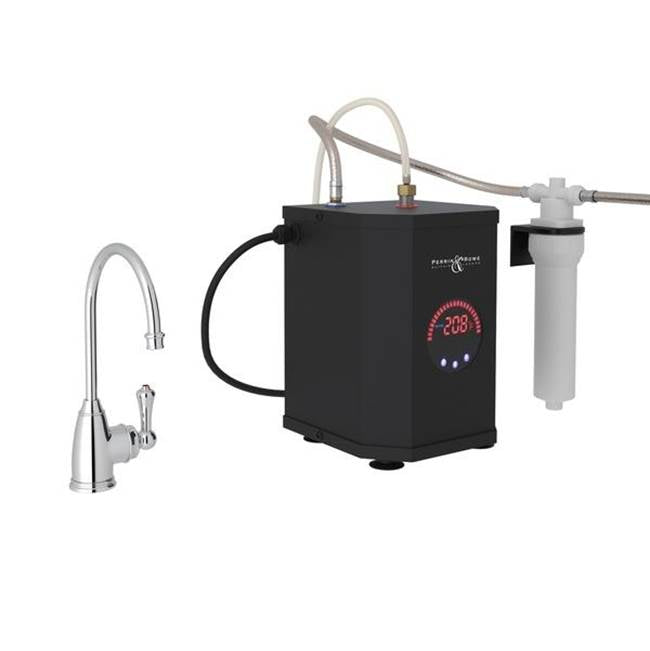 Rohl - Georgian EraE Hot Water Dispenser, Tank And Filter Kit - Polished Chrome