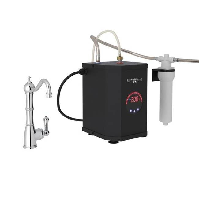 Rohl - EdwardianE Hot Water Dispenser, Tank And Filter Kit - Polished Chrome