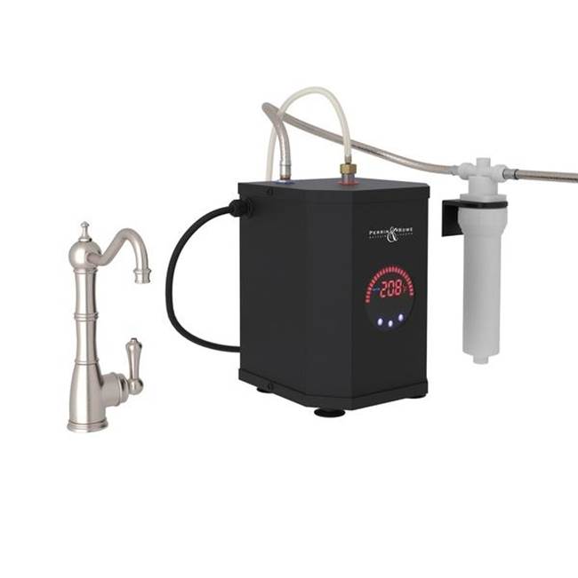 Rohl - EdwardianE Hot Water Dispenser, Tank And Filter Kit - Satin Nickel