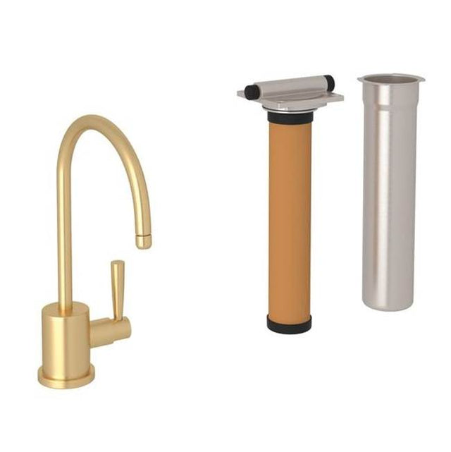 Rohl - HolbornE Filter Kitchen Faucet Kit - Satin English Gold