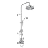 Rohl - EdwardianE 3/4'' Exposed Wall Mount Thermostatic Shower System - Polished Chrome