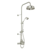 Rohl - EdwardianE 3/4'' Exposed Wall Mount Thermostatic Shower System - Polished Nickel