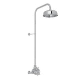 Rohl - EdwardianE 3/4'' Exposed Wall Mount Thermostatic Shower System - Polished Chrome