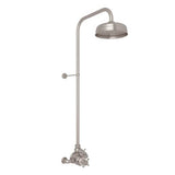 Rohl - EdwardianE 3/4'' Exposed Wall Mount Thermostatic Shower System - Satin Nickel
