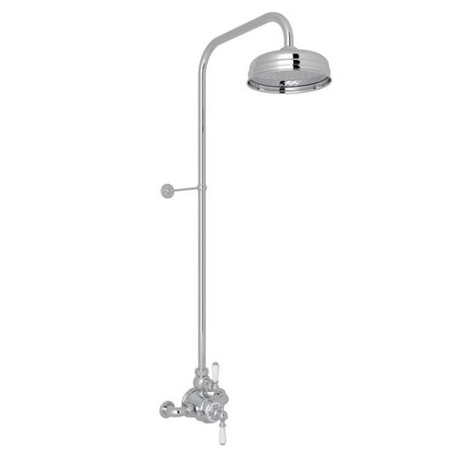 Rohl - EdwardianE 3/4'' Exposed Wall Mount Thermostatic Shower System - Polished Chrome