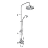 Rohl - Georgian EraE 3/4'' Exposed Wall Mount Thermostatic Shower System - Polished Chrome