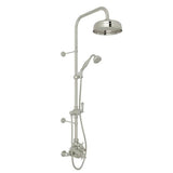 Rohl - Georgian EraE 3/4'' Exposed Wall Mount Thermostatic Shower System - Polished Nickel