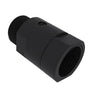 Rohl - Floor Pillar Unions With Shut-Off Valves - Matte Black