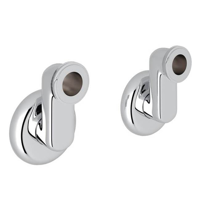 Rohl - Wall Unions - Polished Chrome