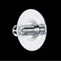 Rohl - ArmstrongE 3/4'' Thermostatic Trim Without Volume Control - Polished Chrome