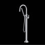 Rohl - Lombardia Single Hole Floor Mount Tub Filler Trim - Polished Chrome