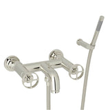 Rohl - CampoE Exposed Wall Mount Tub Filler - Polished Nickel