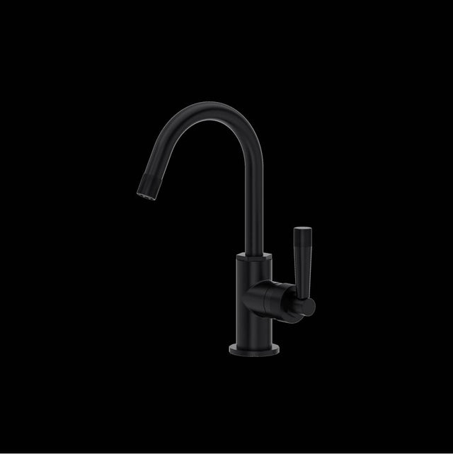 Rohl - Graceline Single Handle Lavatory Faucet - Matte Black