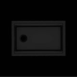 Rohl - AlliaE 30'' Fireclay Undermount Chef/Workstation Sink - Satin Black