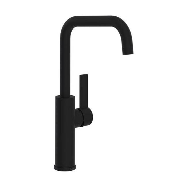 Rohl - TuarioE Bar/Food Prep Kitchen Faucet With U-Spout - Matte Black