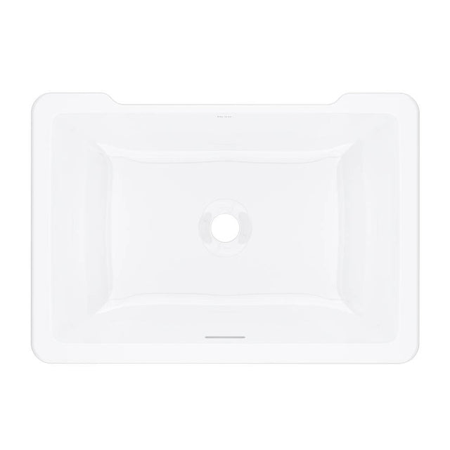Rohl - EireneE 22'' x 16'' Undermount Rectangular Lavatory Sink - White (WH)
