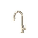 Rohl - SouthbankE Pull-Down Bar/Food Prep Kitchen Faucet - Satin Nickel