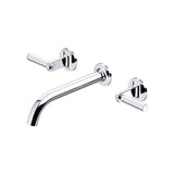 Rohl - ModelleE Wall Mount Lavatory Faucet Trim - Polished Chrome