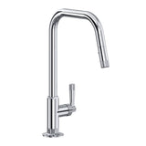 Rohl - Graceline Pull-Down Kitchen Faucet With U-Spout - Polished Chrome