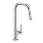 Rohl - Graceline Pull-Down Kitchen Faucet With U-Spout - Polished Chrome