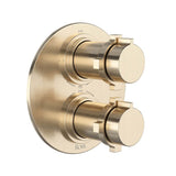Rohl - Lombardia 3/4'' Therm & Pressure Balance Trim With 6 Functions - Satin Nickel