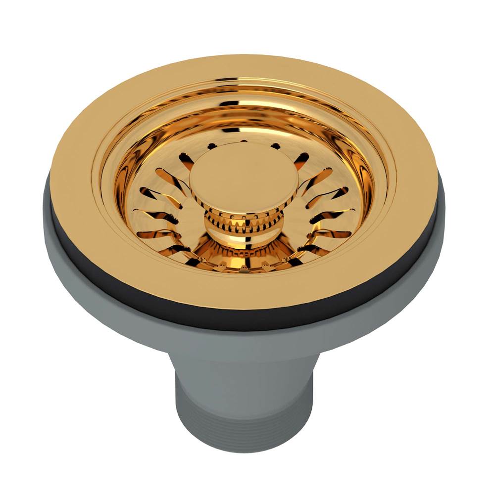 Rohl - Basket Strainer - Italian Brass