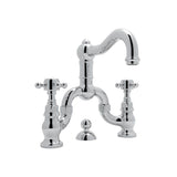 Rohl - Acqui Bridge Lavatory Faucet - Polished Chrome