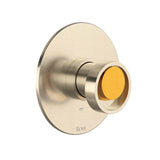 Rohl - EclissiE 1/2'' Pressure Balance Trim - Satin Nickel With Satin Gold