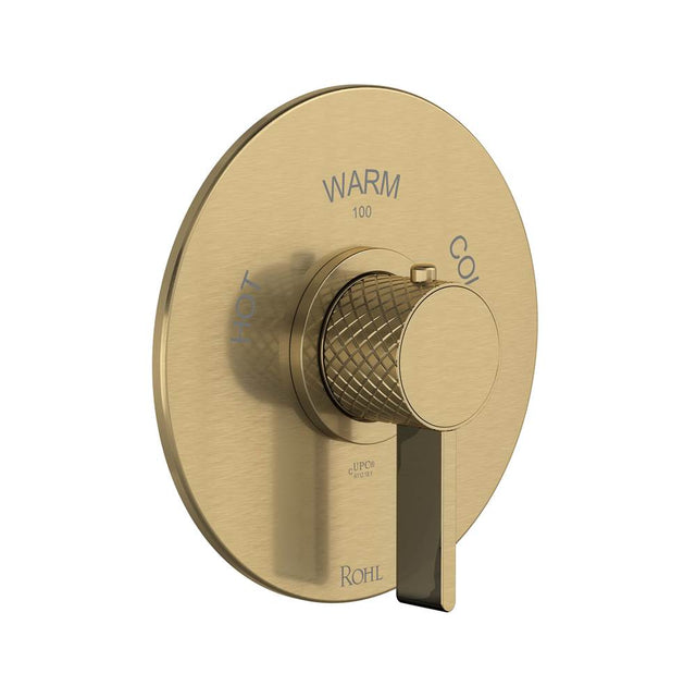 Rohl - TenerifeE 3/4'' Thermostatic Trim Without Volume Control - Antique Gold