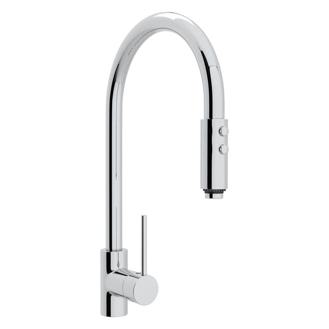 Rohl - PirelloneE Tall Pull-Down Kitchen Faucet - Polished Chrome