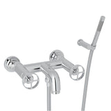 Rohl - CampoE Exposed Wall Mount Tub Filler - Polished Chrome
