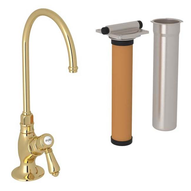Rohl - San Julio Filter Kitchen Faucet Kit - Unlacquered Brass