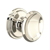 Rohl - Large Concave Drawer Pull Knobs - Set of 5 - Polished Nickel