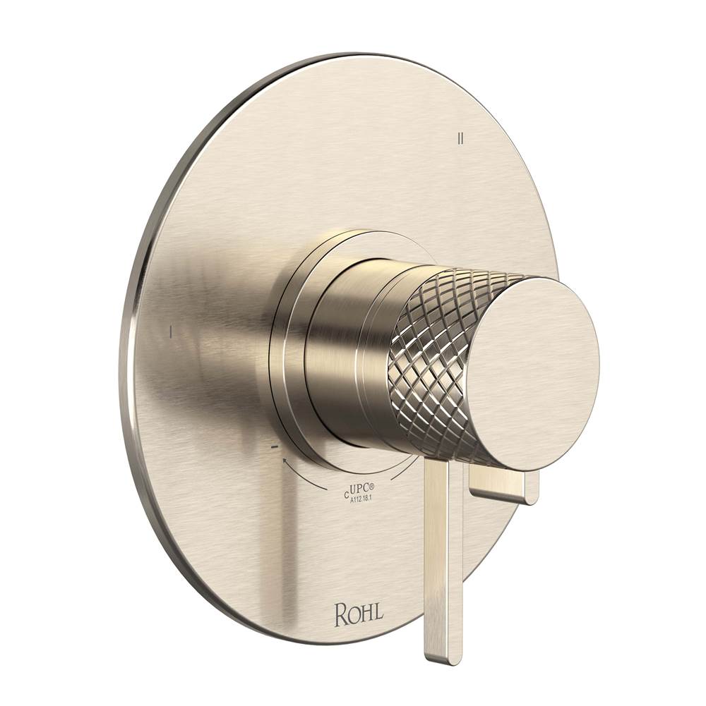 Rohl - TenerifeE 1/2'' Therm & Pressure Balance Trim With 3 Functions - Satin Nickel