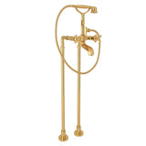 Rohl - Palladian Floor Mount Tub Filler - Italian Brass