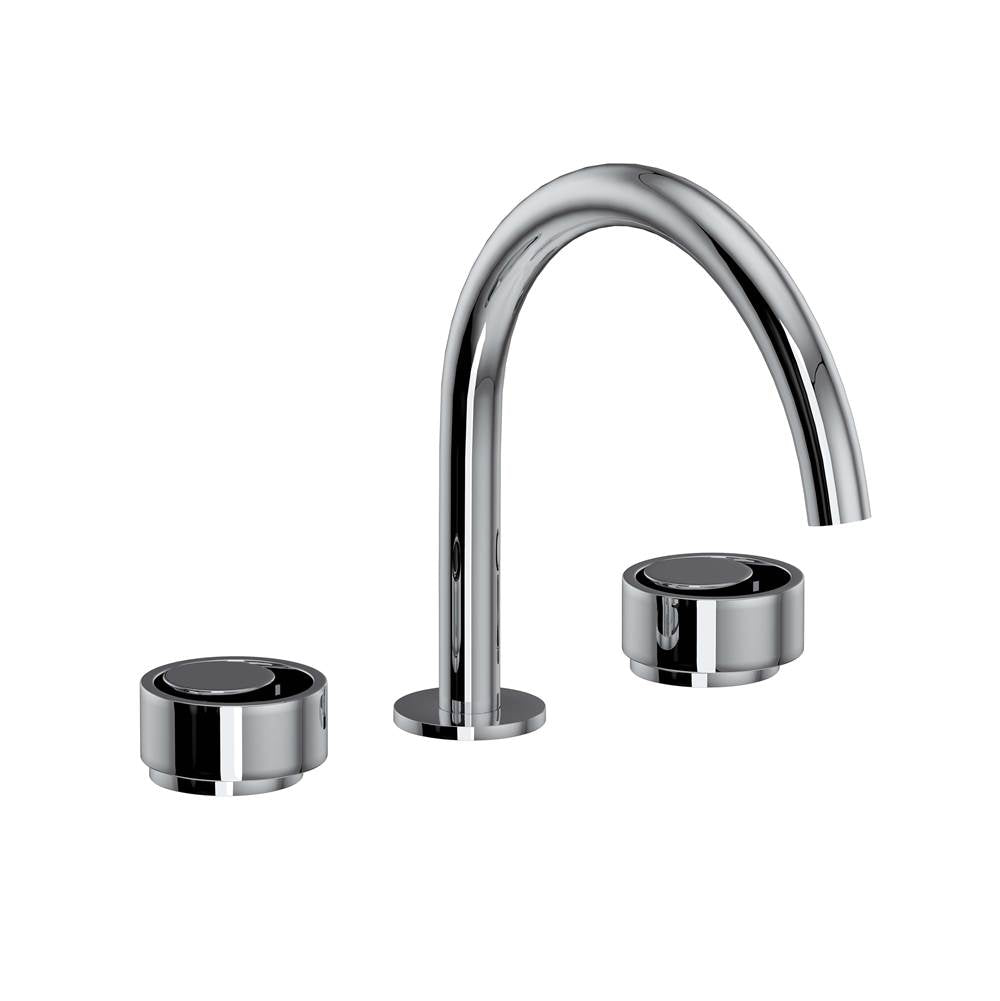 Rohl - EclissiE Widespread Lavatory Faucet With C-Spout - Polished Chrome
