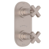 Rohl - Lombardia 1/2'' Thermostatic Trim With Diverter - Satin Nickel