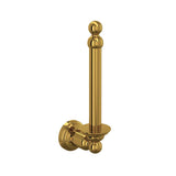 Rohl - Wall Mount Spare Toilet Paper Holder - Unlacquered Brass