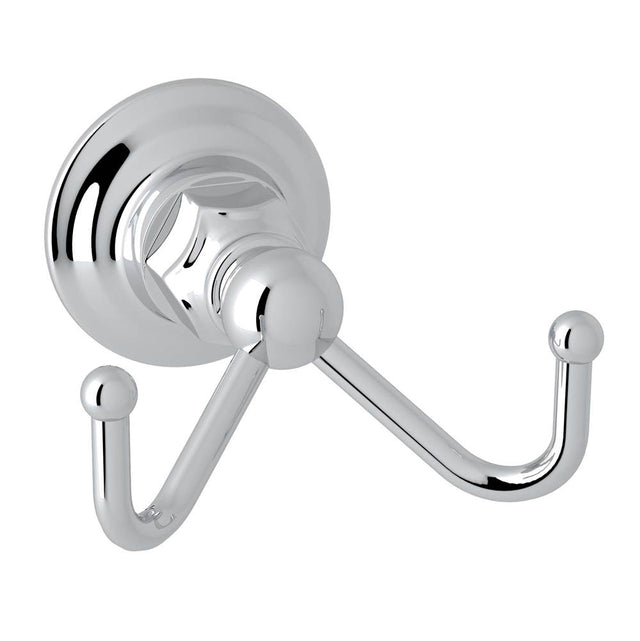 Rohl - Double Robe Hook - Polished Chrome