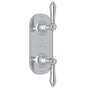 Rohl - 1/2'' Thermostatic Trim With Diverter - Polished Chrome