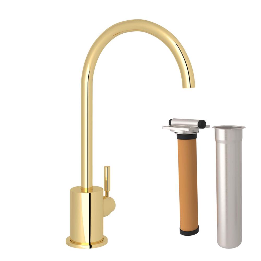 Rohl - LuxE Filter Kitchen Faucet Kit - Unlacquered Brass