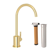 Rohl - LuxE Filter Kitchen Faucet Kit - Unlacquered Brass